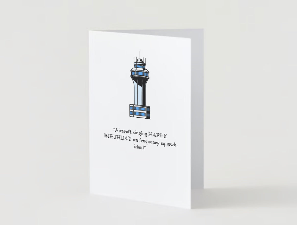 Happy Birthday tower - Blank inside