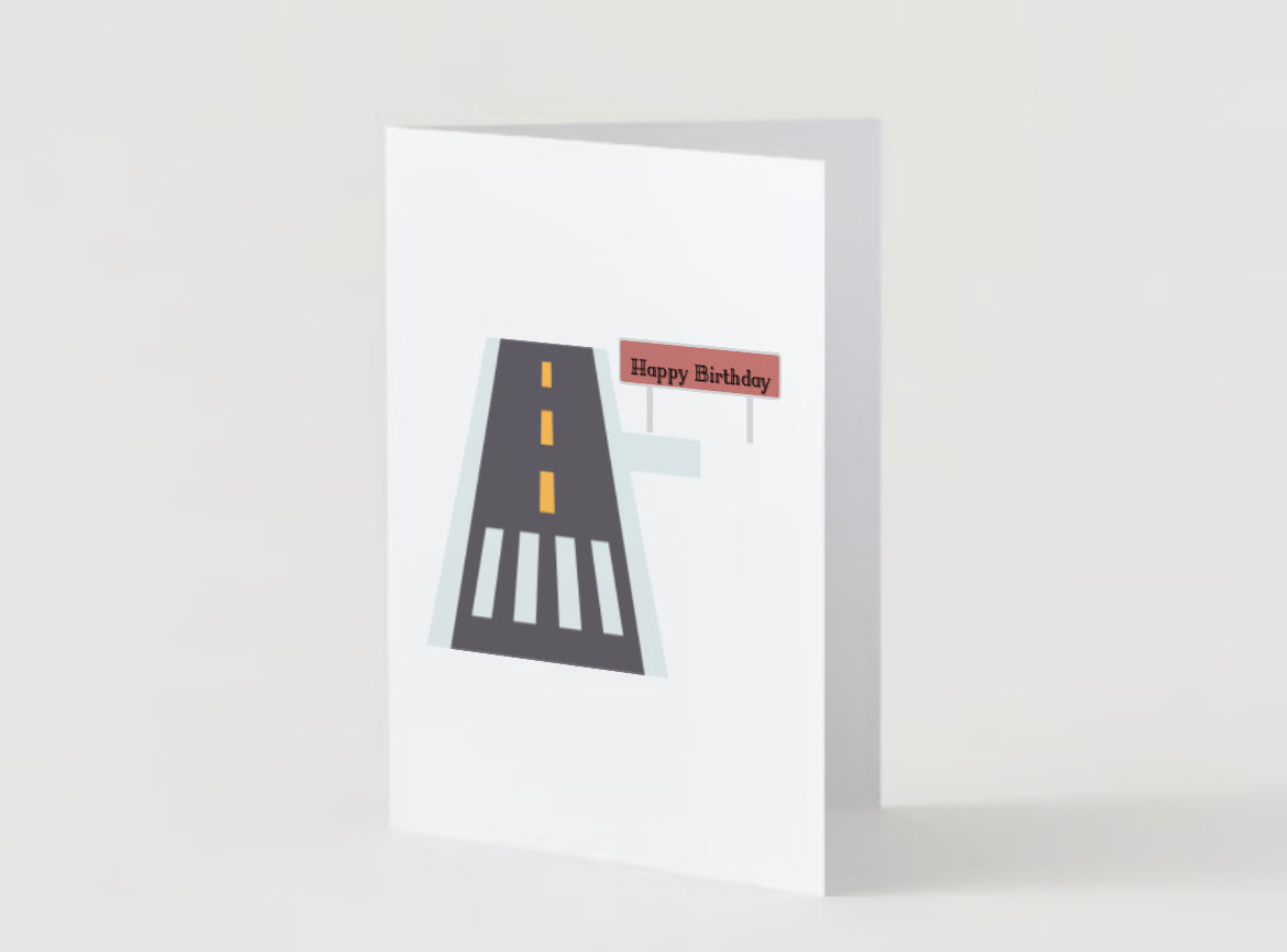 Happy Birthday - Blank inside