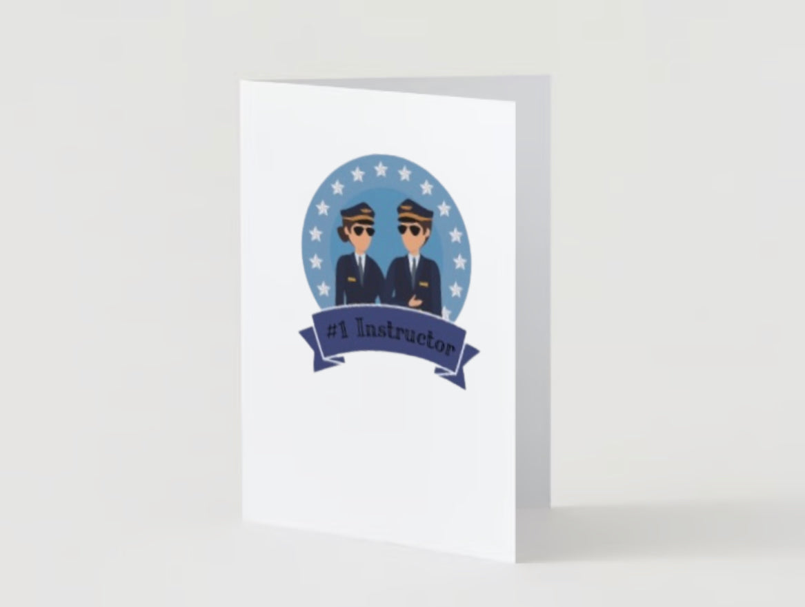 #1 Instructor - Blank card